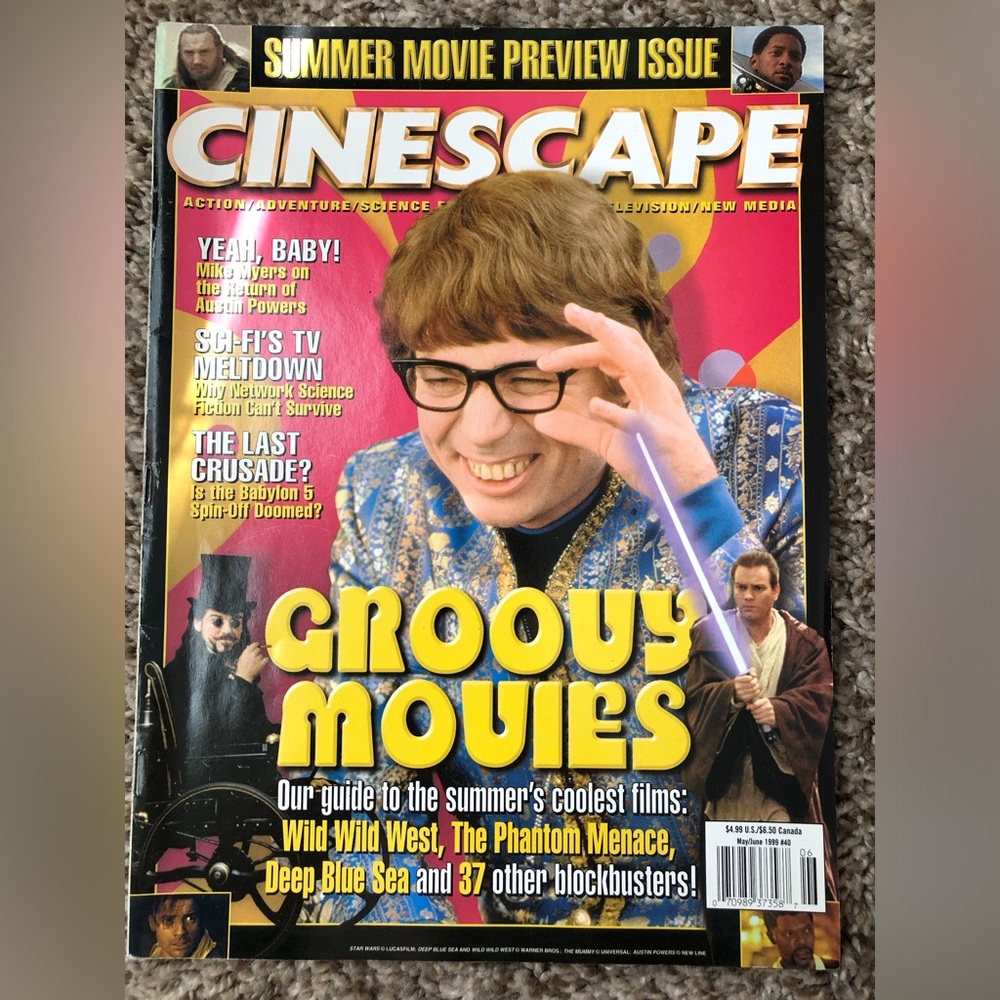 Cinescape Magazine Episode 1 Star Wars / 1999
